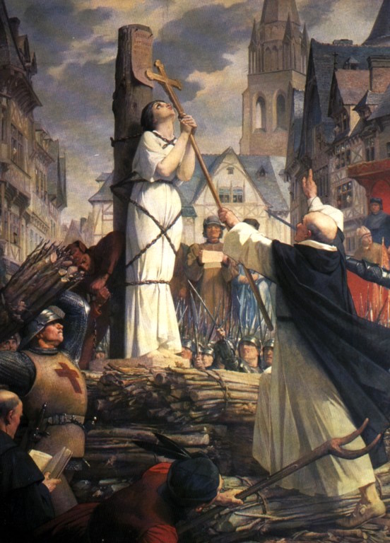Hinrichtung Johanna von Orleans